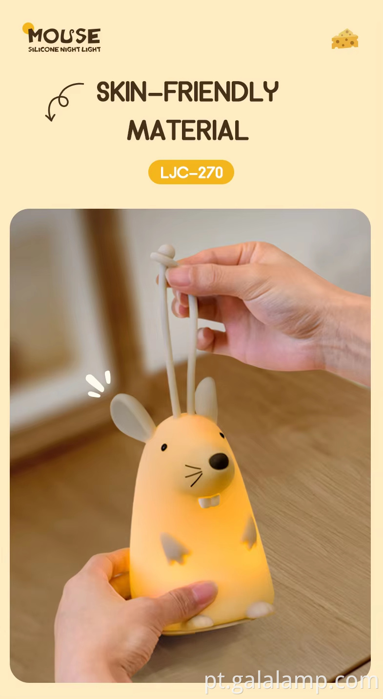 Rat shaped silicone light